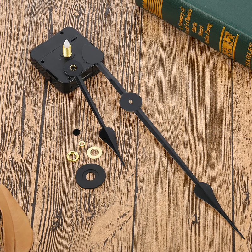 Venta caliente transfronteriza en stock eje largo movimiento de reloj de alto par con puntero de pala de 7 pulgadas movimiento de cuarzo de gran par