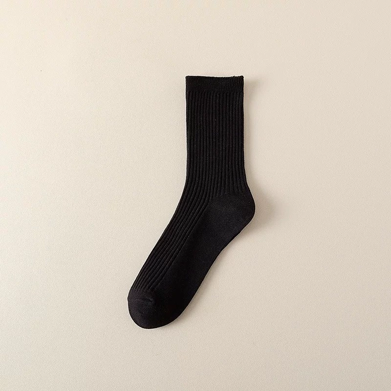Antibacterial summer cute knee socks, mid-length