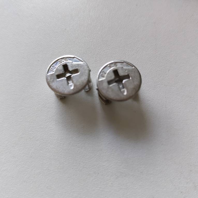 Nuevo tipo 3 - en - 1 varilla de conexión excéntrica de hierro sólido excéntrica de aleación de zinc excéntrica hexagonal tornillo de madera