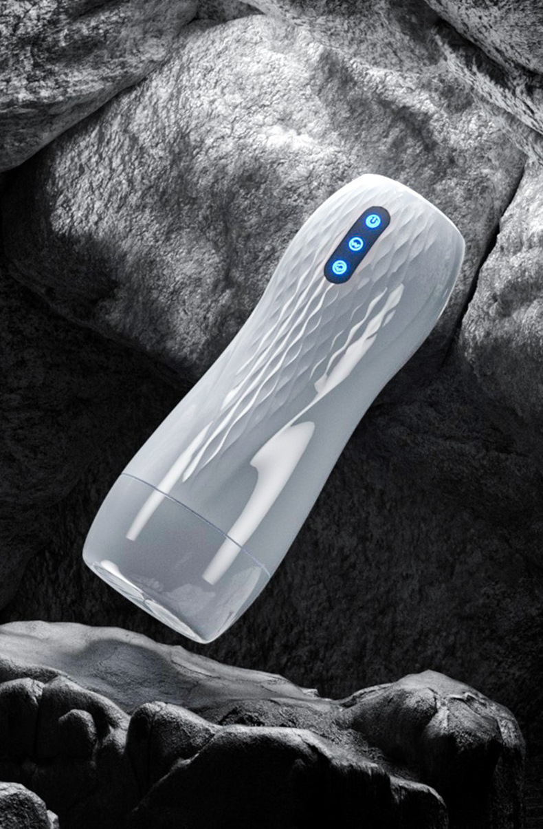 Automatic Male Masturbator with Heating and Suction, Realistic TPE Insert, Electric Stroker Cup — detail image 12