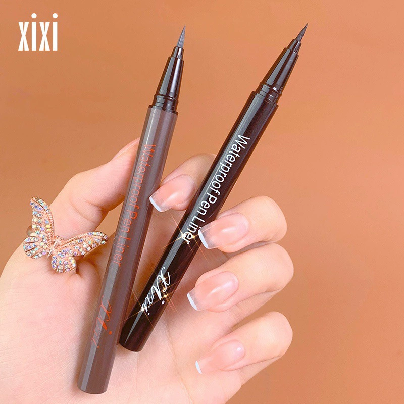 妆前乳，三维自动防水眼 pencil，海绵毛刷 柔软毛， 不晕染，批发
