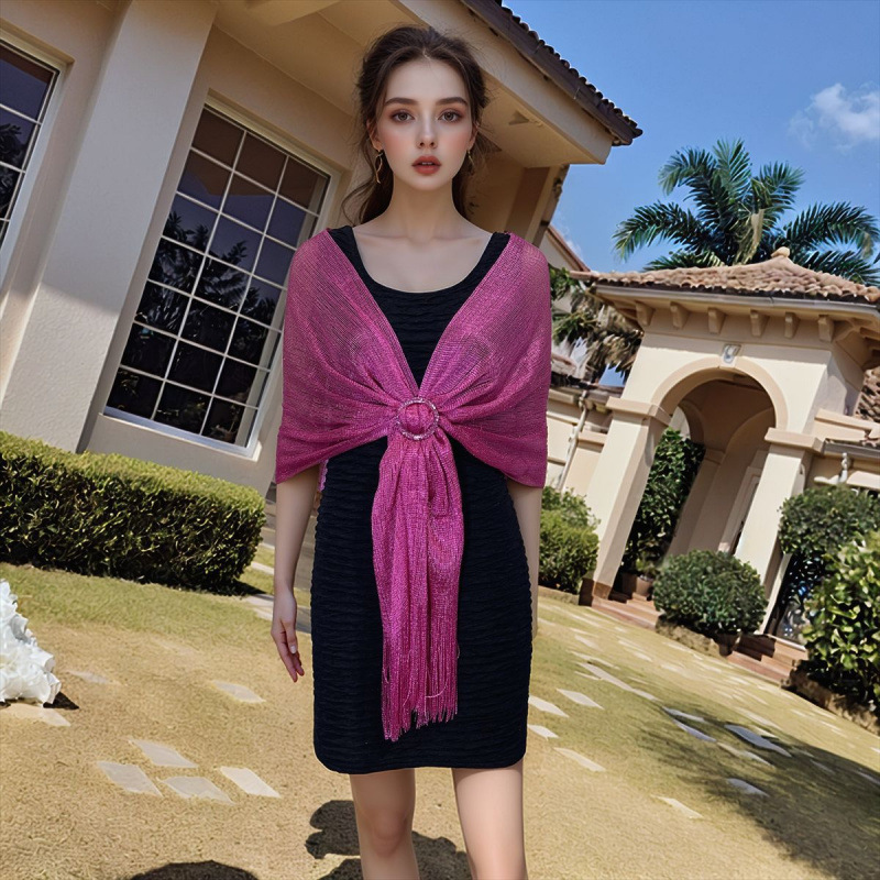 로즈 레드 리본 버클