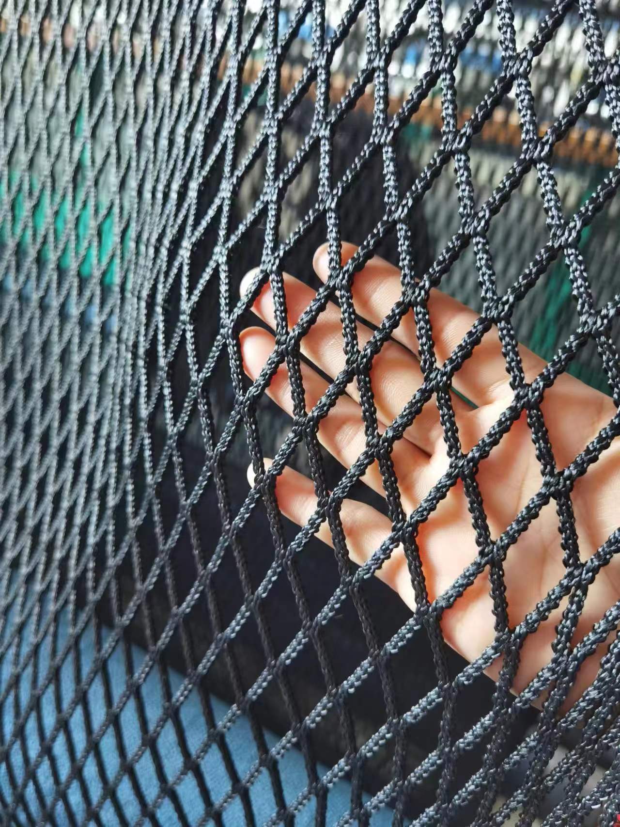 Nylon basketball football safety net for table tennis