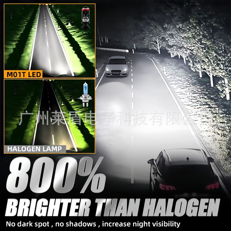 M01T には電磁弁 H4 レンズインライン LED ダブルカップ遠近一体型 h4 ダブルライトレーザー LED 車のヘッドライトが付属しています|undefined