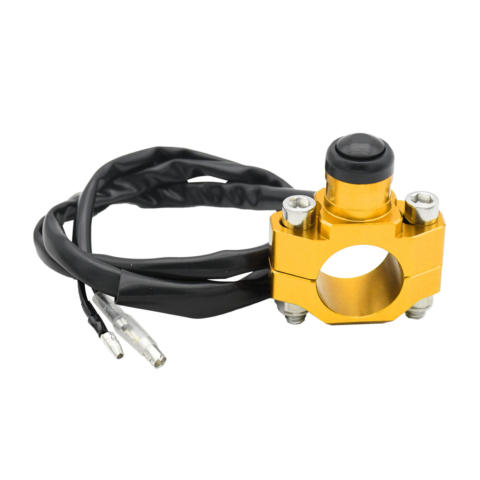 Universal ignition, flameout, and start switch for off-road motorcycles, horn switch, CNC aluminum alloy modification accessory, self-resetting