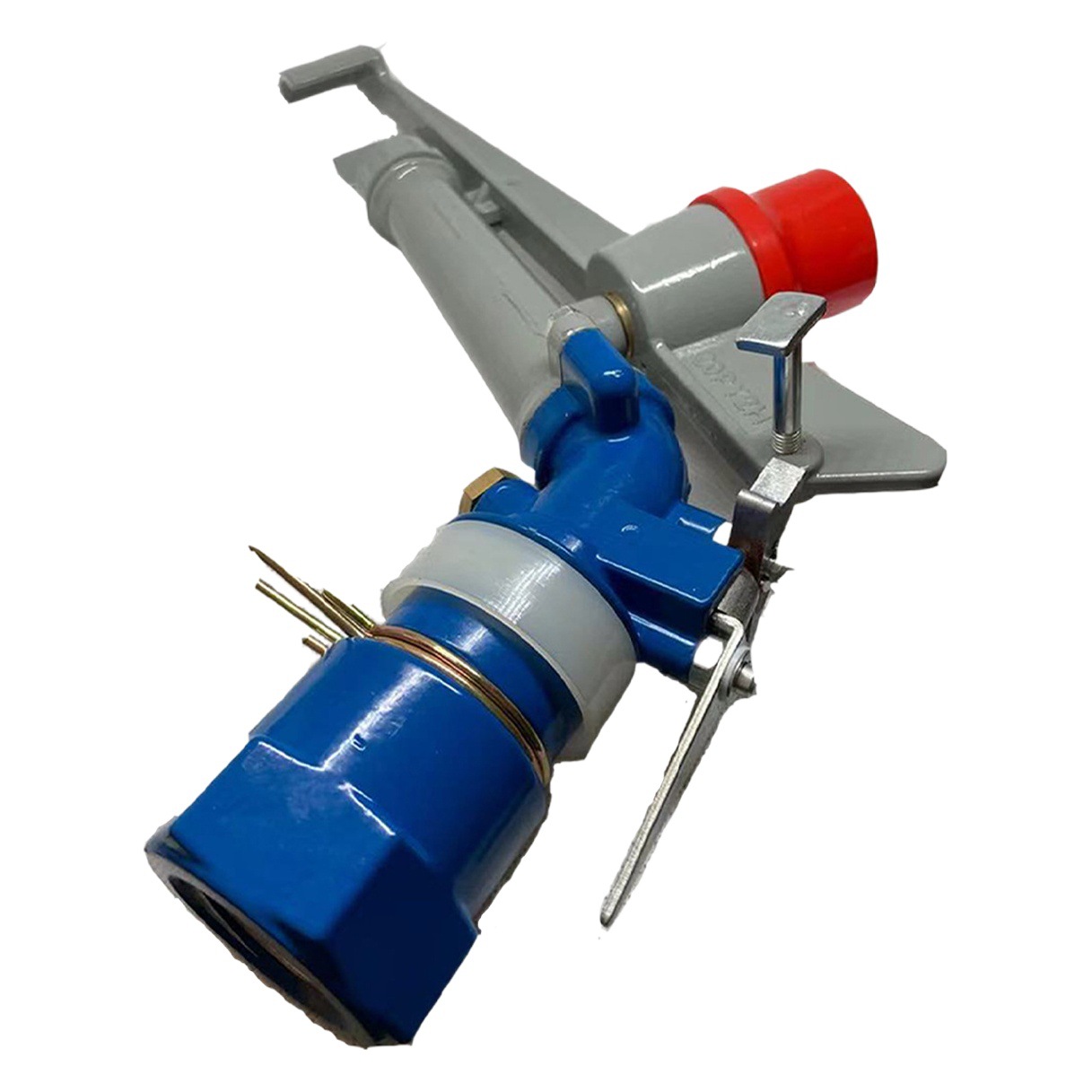 Riego agrícola vertical Equipo de rociadores de jardín con rociadores de balancín de 1 pulgada Pistola giratoria automática de 360 grados de 1 pulgada