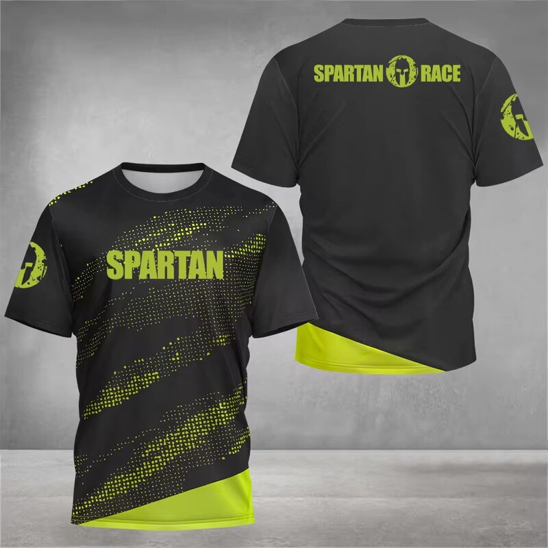 2025 New Spartan 3D Graphic Print T-Shirt Men's Fitness Gym Compression Short Sleeve Breathable T-Shirt O-Neck Top 2025 New Spartan 3D Graphic Print T-Shirt Men's Fitness Gym Compression Short Sleeve Breathable T-Shirt O-Neck Top