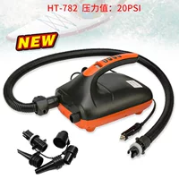 HT782 Каяк Штурмовая лодка SUP весло доска для серфинга Высокое давление надувной насос надувной корабль 12V аккумуляторный насос