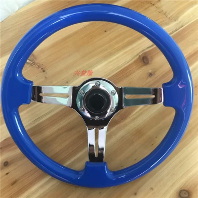 Other Car Modifications, Xiaokang Automobile Universal Steering Wheel - dark-blue-highlight