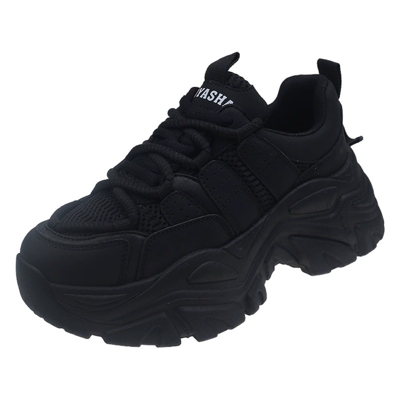 Неуклюжие кроссовки для женщин 2024 Новые популярные весенне-осенние онлайн красные кроссовки в стиле супер огненной гавани на толстой подошве универсальная ниша в моде