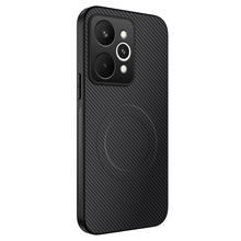 适用Realme15Pro手机壳碳纤纹磁吸皮纹软壳realme15引磁无线充电