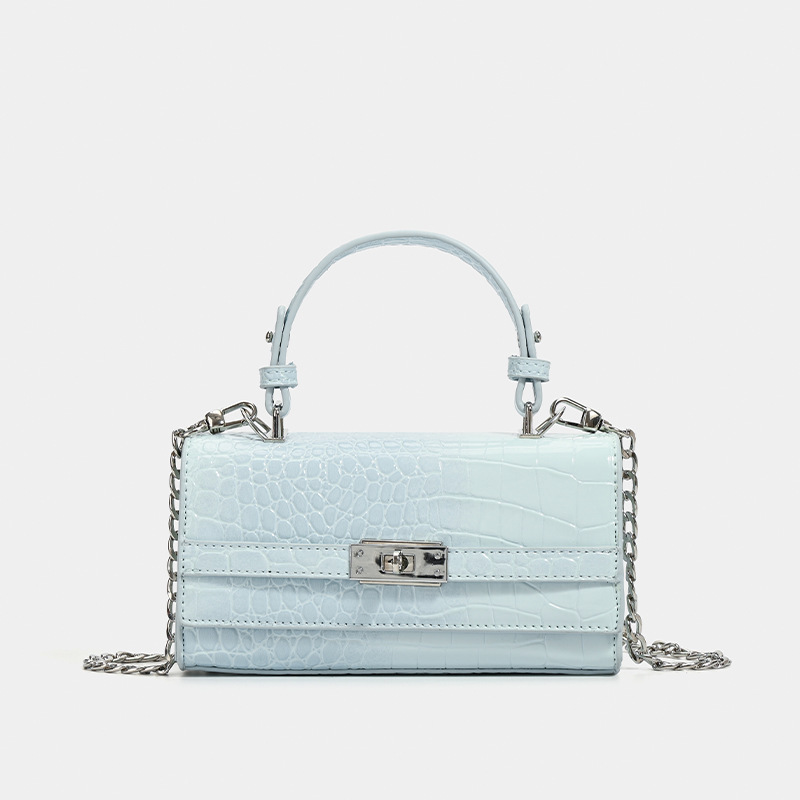 Niche Design Crocodile Pattern Handheld Kelly Bag 2025 Korean Version New Handheld Shoulder Bag for Women Crossbody Bag Small Tote Bag Niche Design Crocodile Pattern Handheld Kelly Bag 2025 Korean Version New Handheld Shoulder Bag for Women Crossbody Bag Small Tote Bag