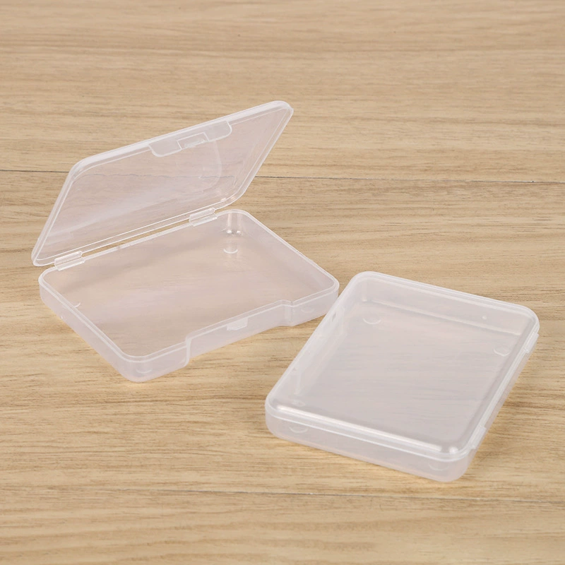 Transparent plastic sponge, storage box, blade