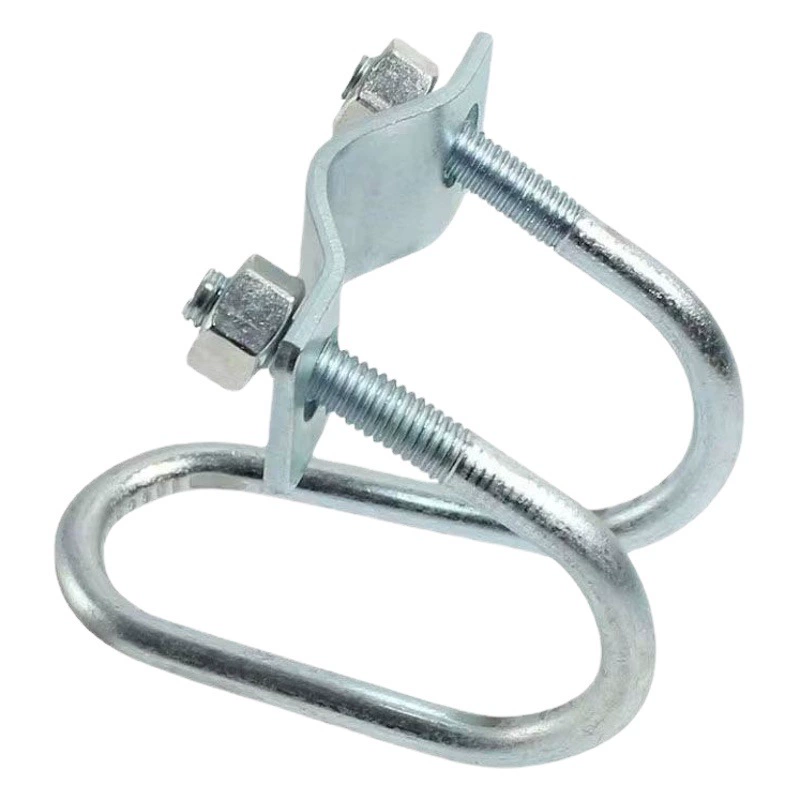 Фабрика крест пряжки двойной U оцинкованный крест трубы клип стальная труба фиксированная Пряжка стойка труба Dapeng сеять Материнства Кровать