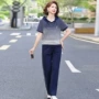 妈妈新款短袖中老年上衣