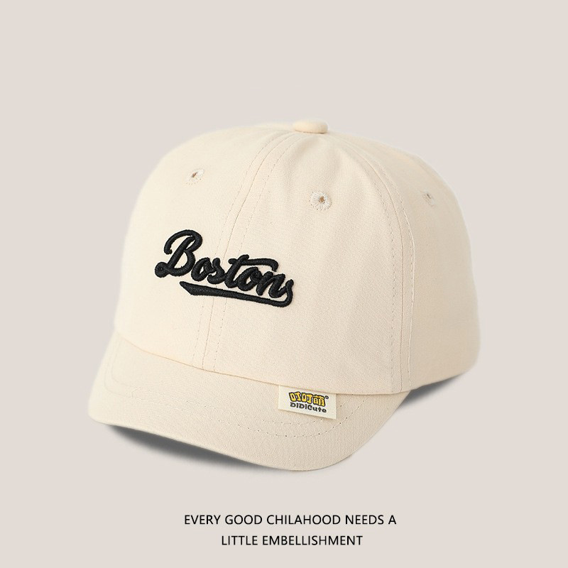 Sombreros para bebés primavera y otoño gorras delgadas gorras de lengua de pato gorras de béisbol para bebés de género y género gorras de sombreros para bebés de estilo coreano gorras de sol para bebés de estilo coreano