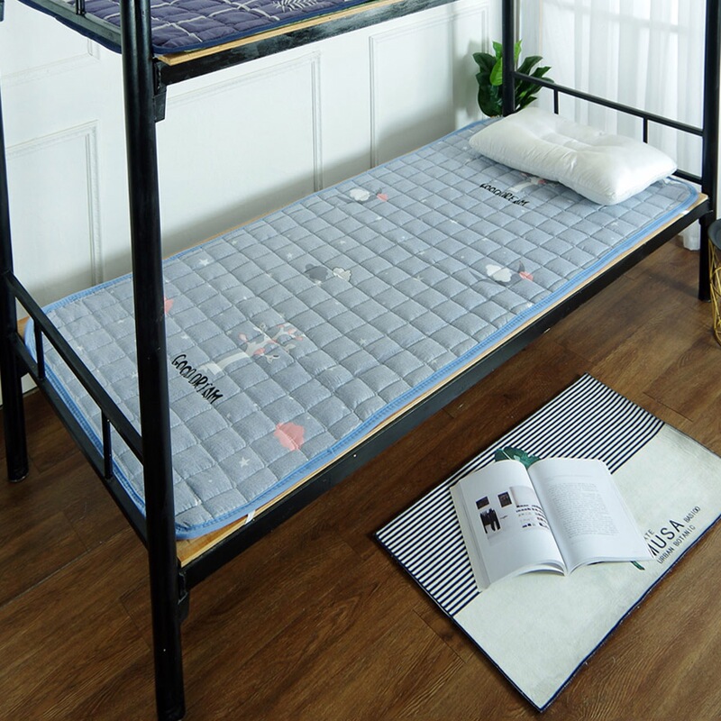 Mattress Student Dormitory Single Flannel Bunk Bed Tatami Cushion Thickeneded 0.9M1.5M1.8M Double F^