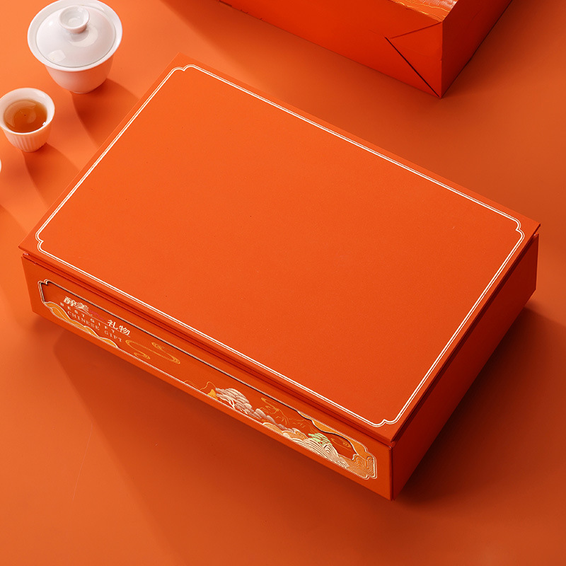 绿茶西湖龙井茶叶罐空罐包装盒高档半斤装金骏眉大红袍礼盒空盒