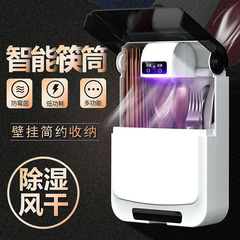 消毒筷子筒防筷子发霉家用收纳盒壁挂式多功能筷笼智能烘干消毒盒