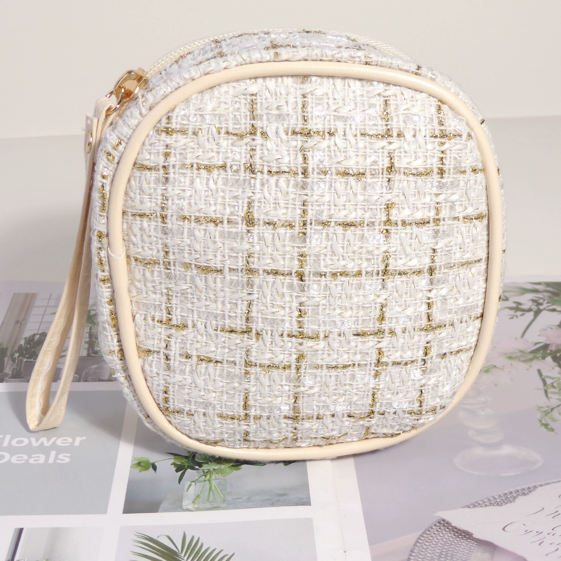 Модная помада, косметичка organizer, салфетки, сумка для хранения, стиль Chanel