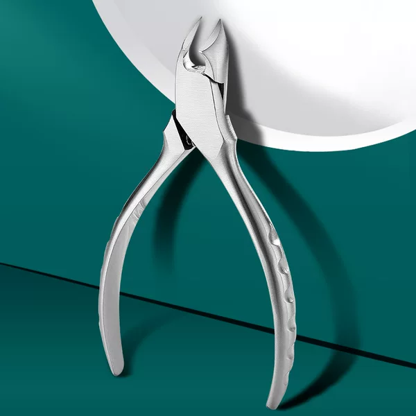 Stainless Steel Horn Nail Clippers, Pedicure Artifact, Toenail Scissors, Nail Groove Ingrown Nail Special Nail Clipper Manicure Set