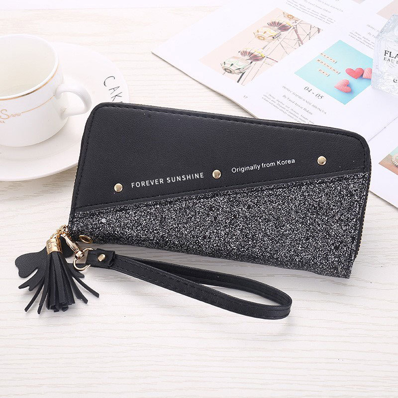 Women's Color Block Pu Leather Zipper Wallets display picture 3