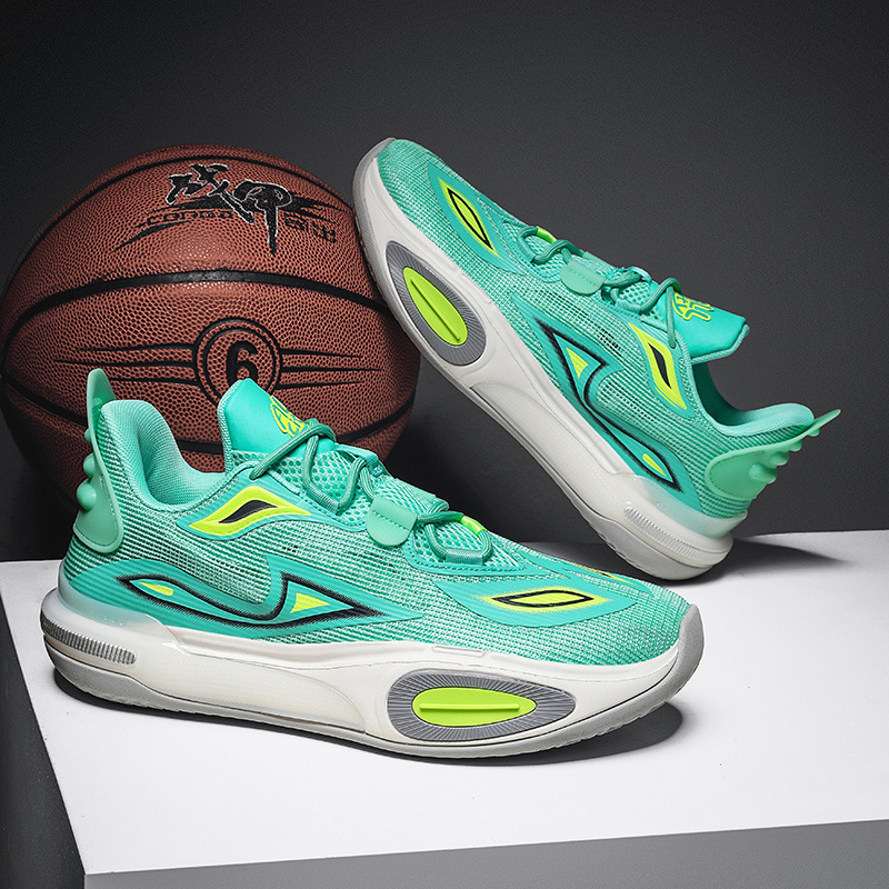 Nuevos zapatos de baloncesto de alta calidad 11 zapatos de baloncesto masculinos deportivos resistentes al desgaste de los estudiantes zapatos de correr transpirables bajos image 8