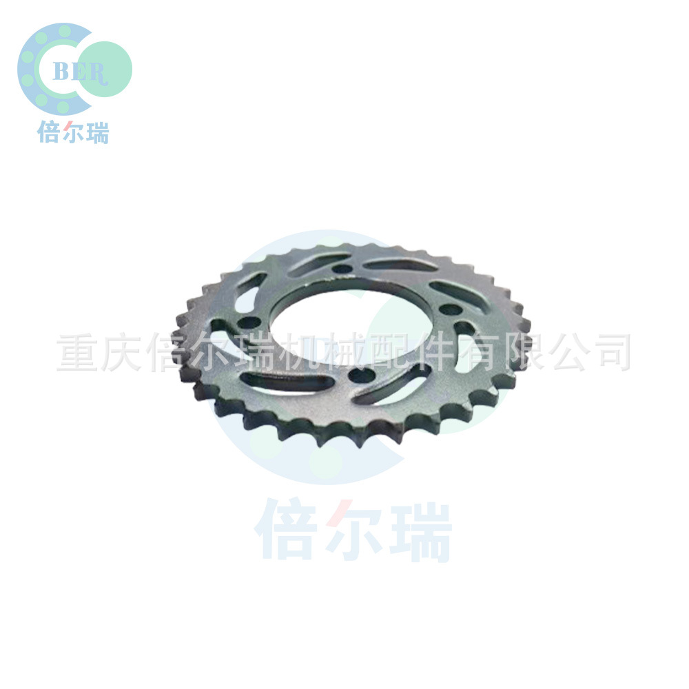 Cadena de accesorios de motocicleta de alta calidad Negro RX125-428-32T