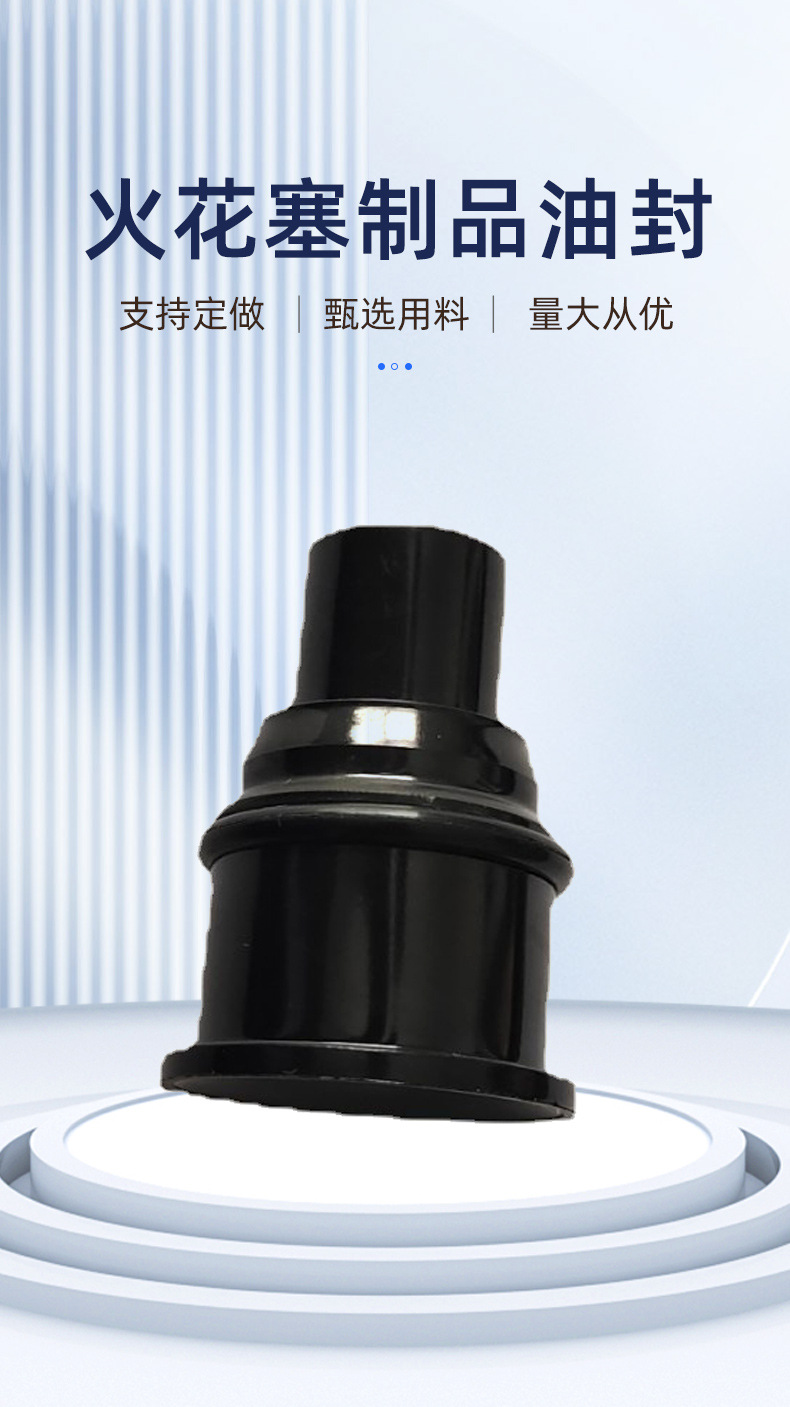 Factory Spot Spark Plug Products Oil Seal Bakelite Powder Boneless Frame Seal Products Multi-Specification Thickened Material