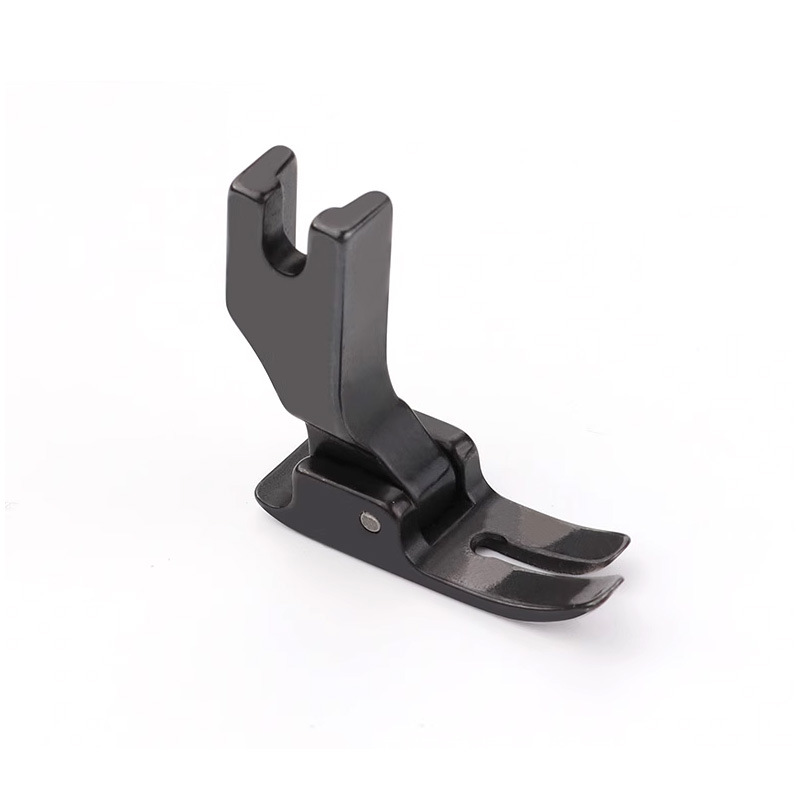 Nueva máquina de coser plana general prensar pie negro samurai P351 acero negro anti-caballo pulido inferior ultra suave y resistente al desgaste