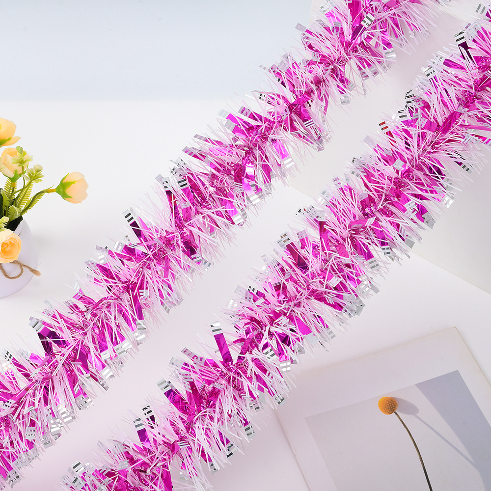 9cm 5 capas de comercio exterior transfronterizo encriptación engrosada banda de espuma de celosía festivales de decoración de Navidad dibujo de flores de lana