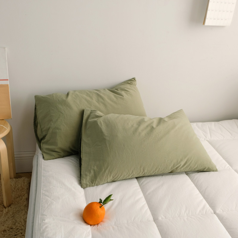 Funda de almohada 2025 nuevo estilo funda de almohada de algodón interior de un par de 48cm x 74cm funda de forro individual