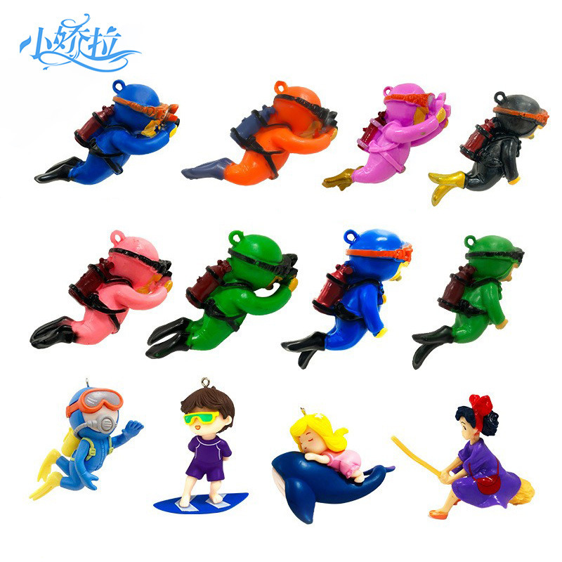 Popular Fish Tank Ornaments Diver Landscaping Decoration Aquarium Gifts Pvc Floating Fish Tank Landscaping Package Blue Plus-Size Popular Fish Tank Ornaments Diver Landscaping Decoration Aquarium Gifts Pvc Floating Fish Tank Landscaping Package Blue Plus-Size