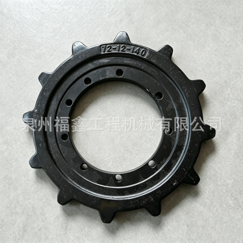 Direct sales from the manufacturer: 72-pitch chassis assembly, support wheel, drive gear, guide wheel, tensioning cylinder assembly, steel track