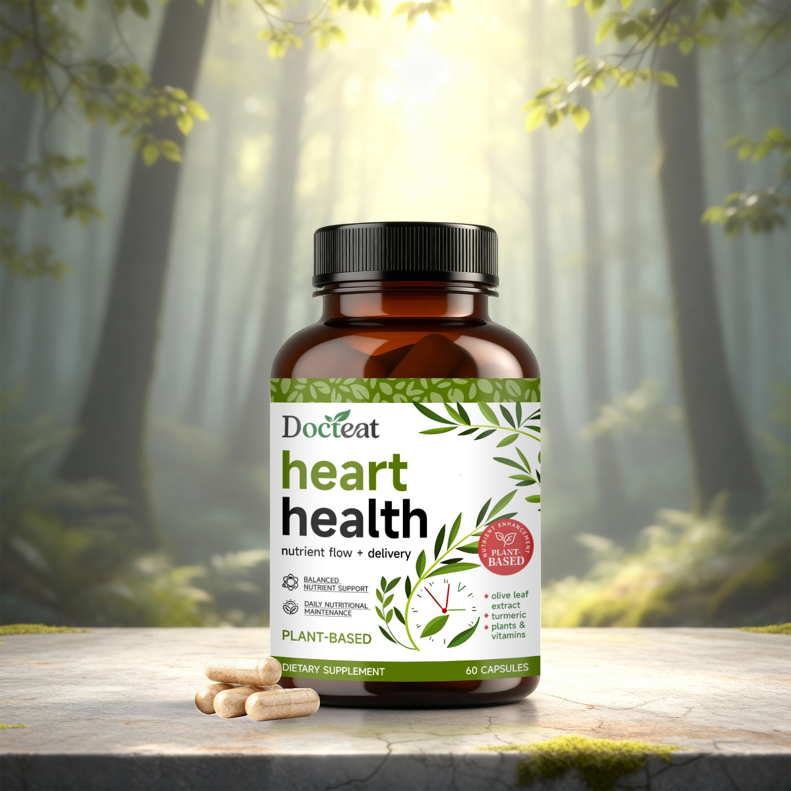 DOCTEAT 多维循环养护胶囊 富含植物成分日常身体全面营养补充剂