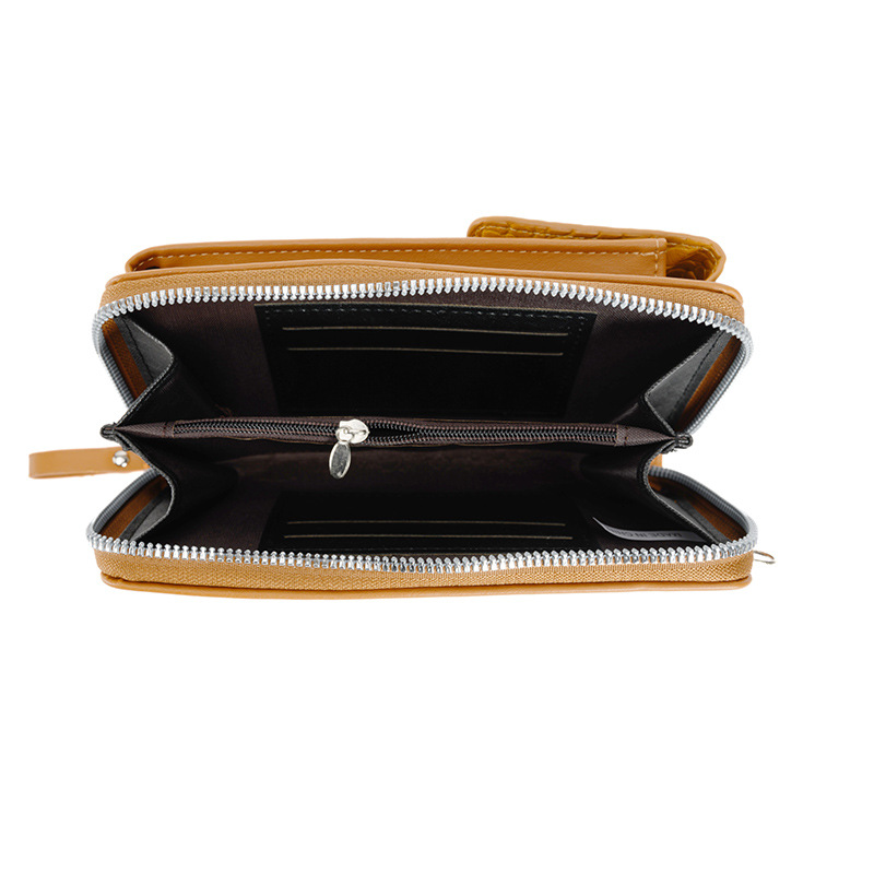 2023 nuevo casual bolsa de teléfono de cuero suave de las mujeres nicho cambio de todo partido pequeño bolsa de mensajero de hombro de moda