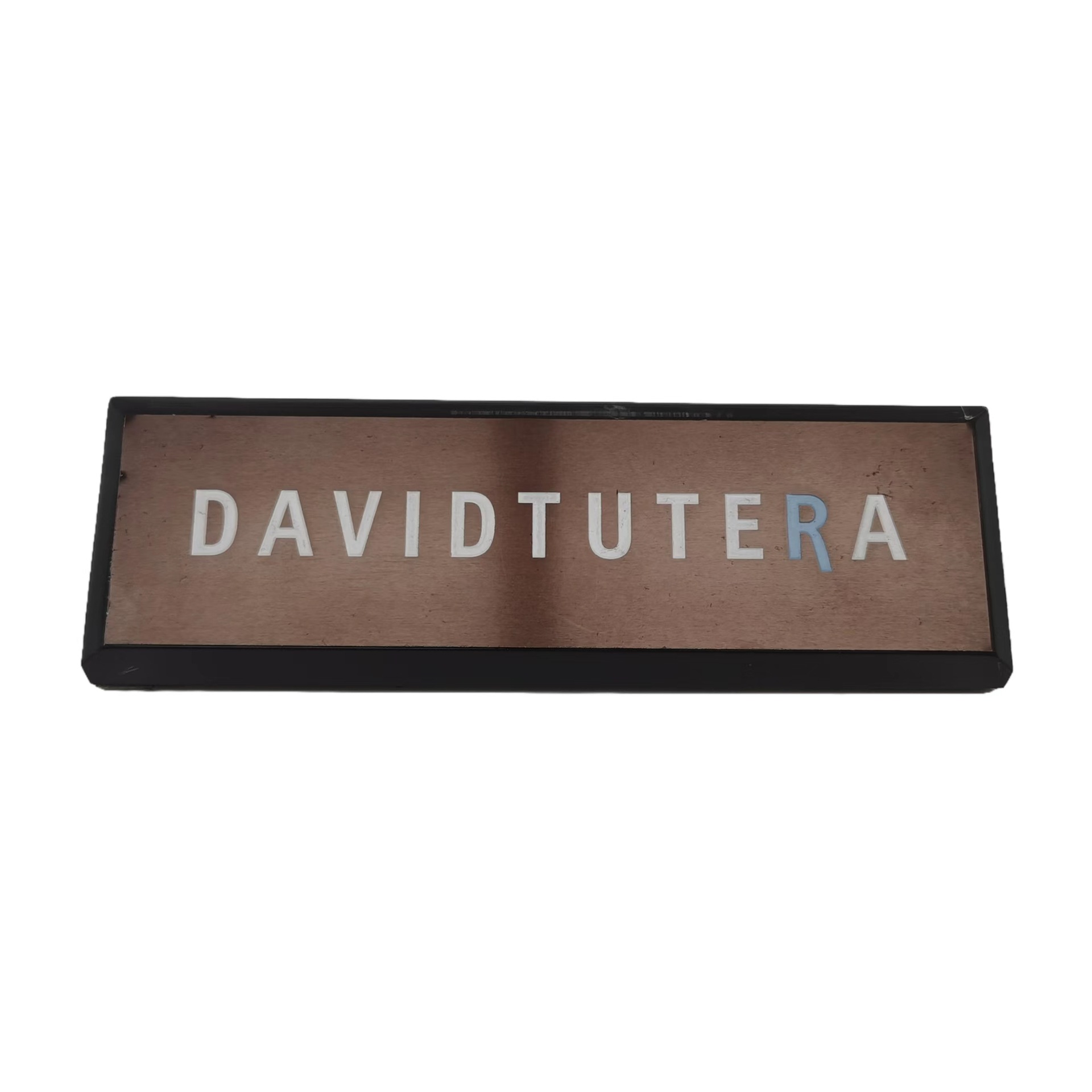 鼎佳厂家制作广告标识牌 白色字母亚克力logo牌