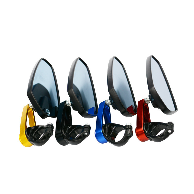 Modified motorcycle rearview mirror universal retro handlebar mirror aluminum alloy CNC for Harley/Chunfeng 150NK
