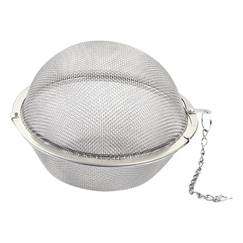Bola de condimento de acero inoxidable olla caliente estofado filtro hogar colgante Bola de especias fabricante de té