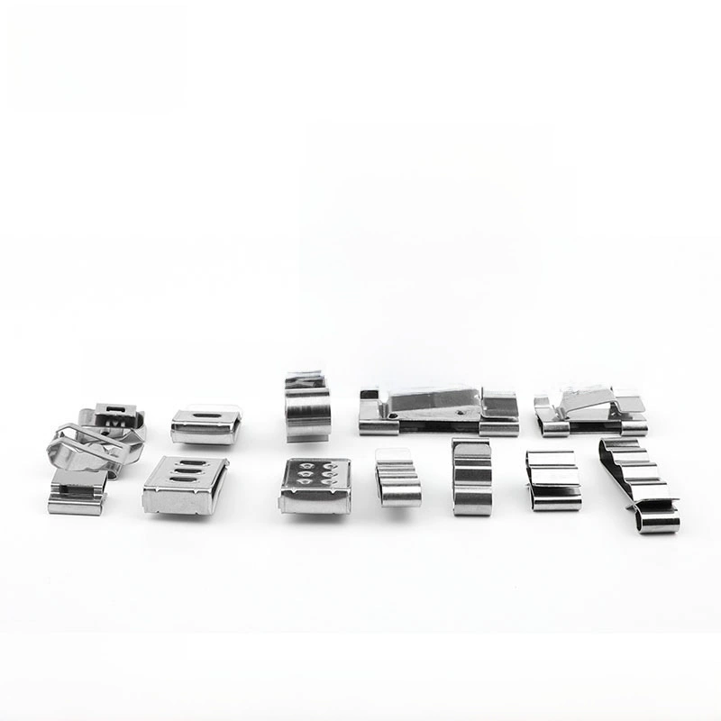 Source manufacturer Photovoltaic wire clip solar panel frame spring wire clip cable clip fixed snap cable clip