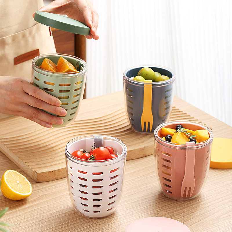 食品級の材質の果物のコップは水を切って漏れを防ぐことができます。|undefined
