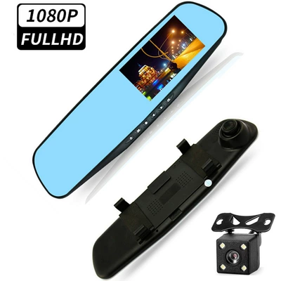 Driving recorder lens 4.19 inch car monitoring