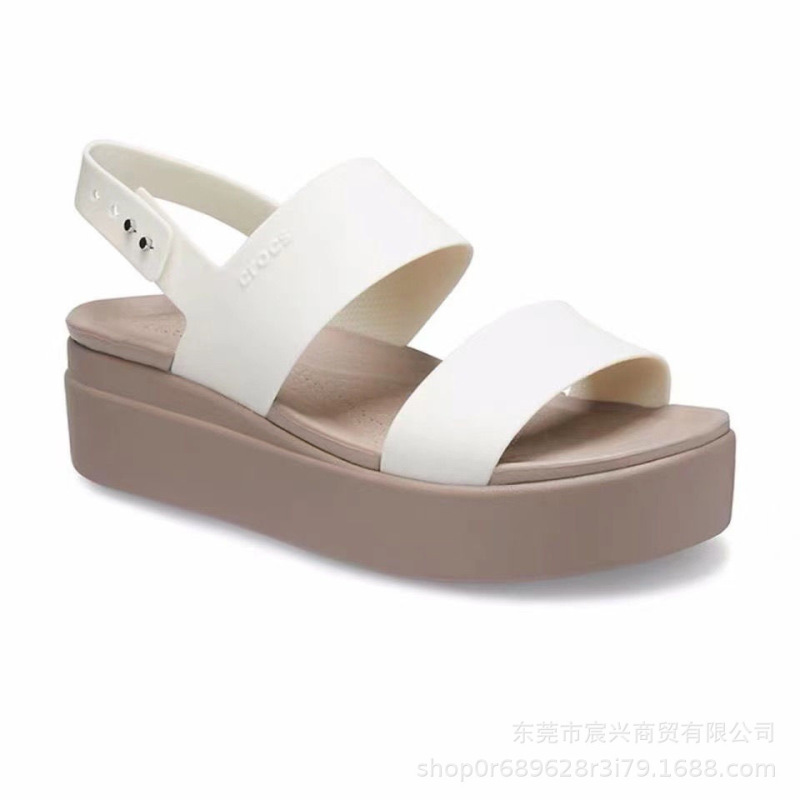 Summer 2024 New Women Platform High Heeled Sandals Brooklyn Casual Lightweight Comfortable Wedge