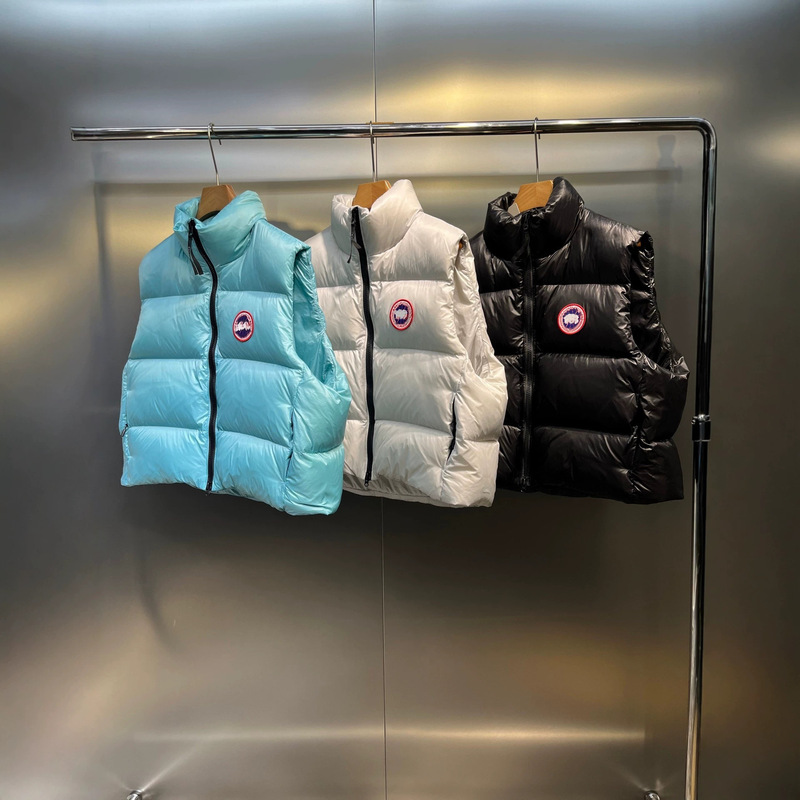 High-end Canadian Cypress 2257 Goose 26s autumn and winter puffer vest down jacket for men and women High-end Canadian Cypress 2257 Goose 26s autumn and winter puffer vest down jacket for men and women