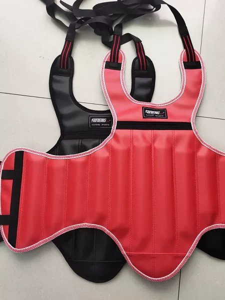 Pvc Imitation Leather Sanda Chest Protector Adult Medium (m Size) Fighting Boxing Muay Thai Martial Arts Training Fighting Armor