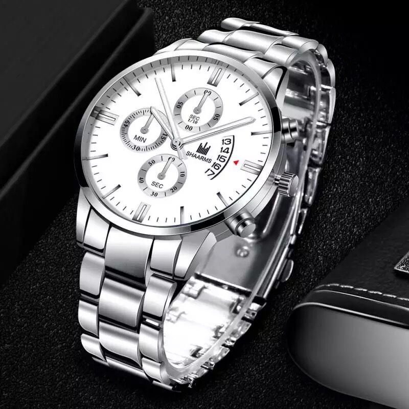 Style Simple Géométrique Boucle En Fer À Cheval Quartz Hommes De Montres display picture 1