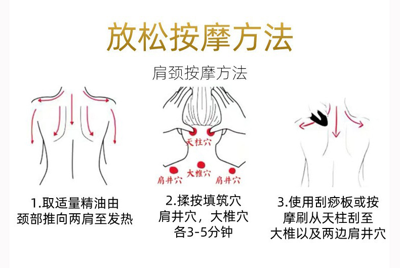 Mugwort Massage Essential Oil Large Bottle Meridian Scraping Massage Open Back Body Care Mugwort Oil Wholesale Heating Massage Oil detail image 14