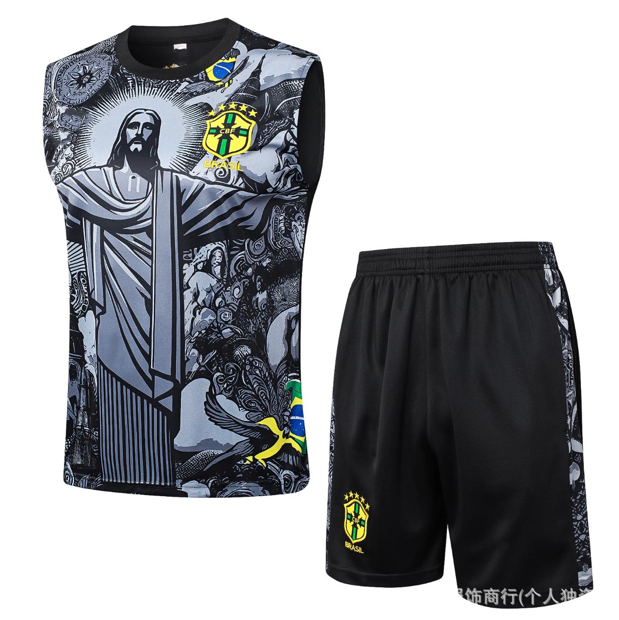 2425 조끼 브라질 검정 잉크젯