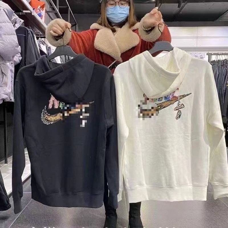 Sports hoodie, knitted, fleece-lined, warm, trendy, hooded jacket, unisex, European and American style, Instagram-inspired, fleece-lined pullover hoodie, couple's style Sports hoodie, knitted, fleece-lined, warm, trendy, hooded jacket, unisex, European and American style, Instagram-inspired, fleece-lined pullover hoodie, couple's style