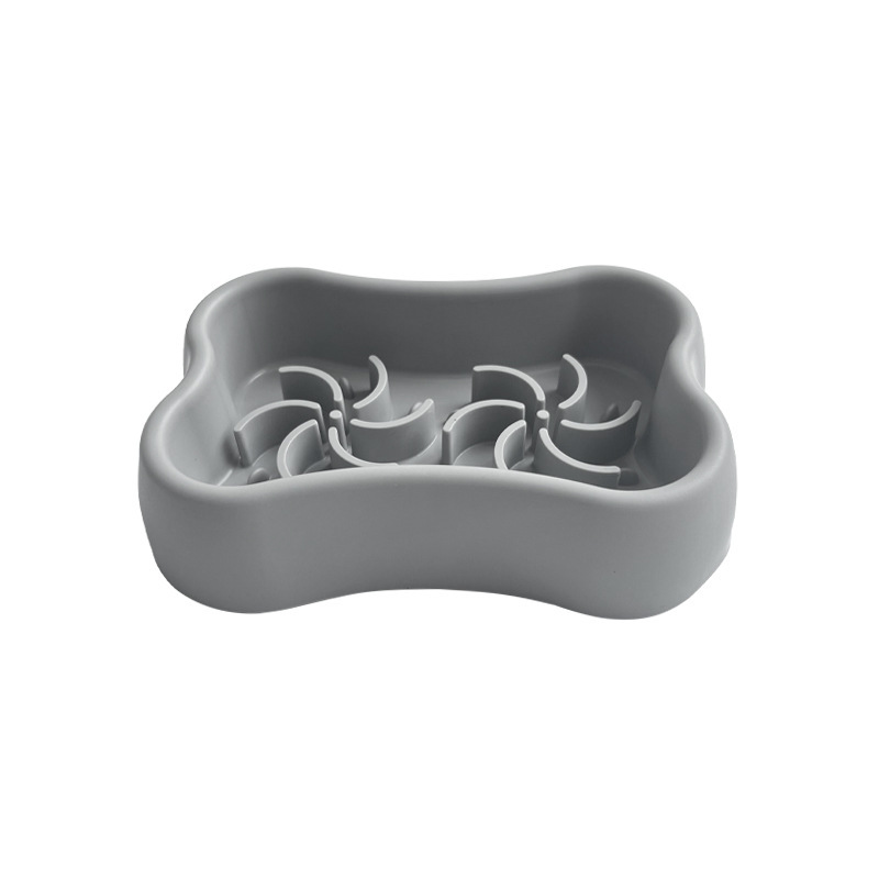 外国貿易の新しいシリコンスローフードマット吸盤滑り止めペットスローフードボウルペット食器猫と犬の窒息防止スローフードトレイ|undefined